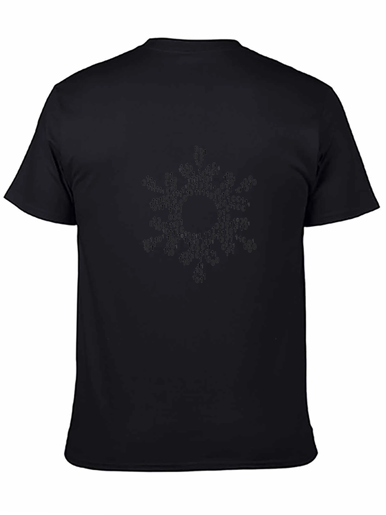 Binary Code Star of David Graphic T-Shirt