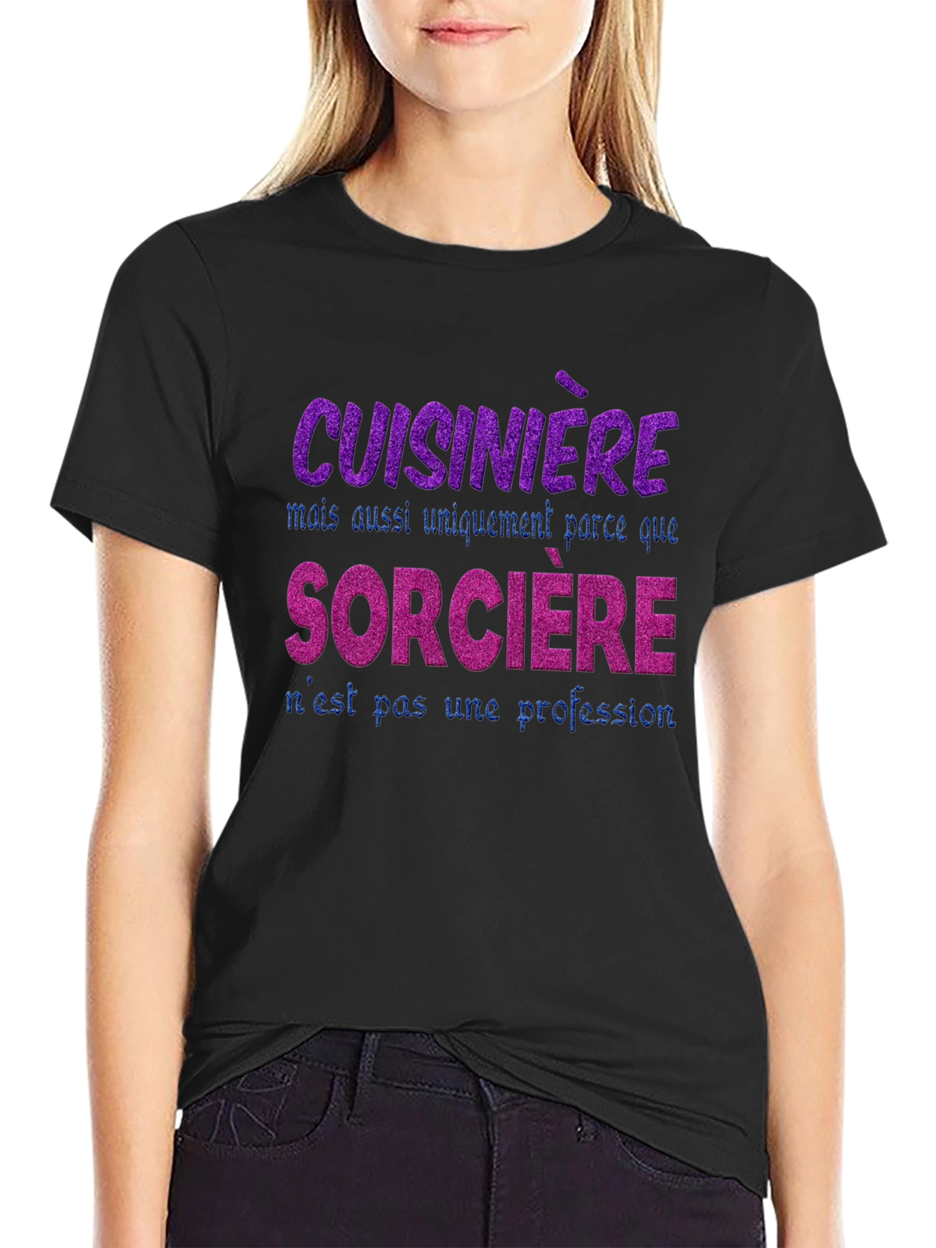 Cuisiniere Sorciere Funny Graphic Tee