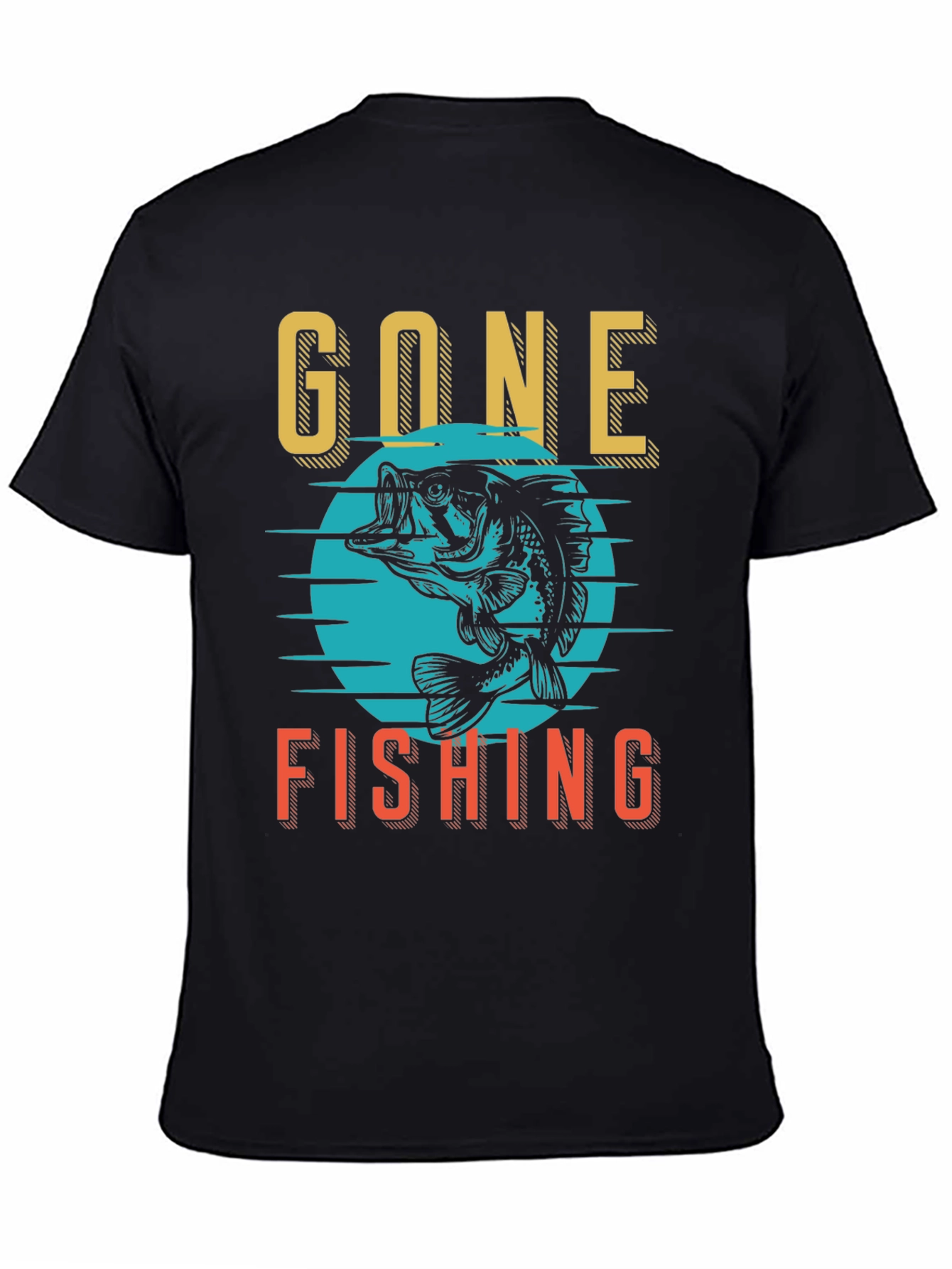 Gone Fishing Graphic Tee - Anglers Delight