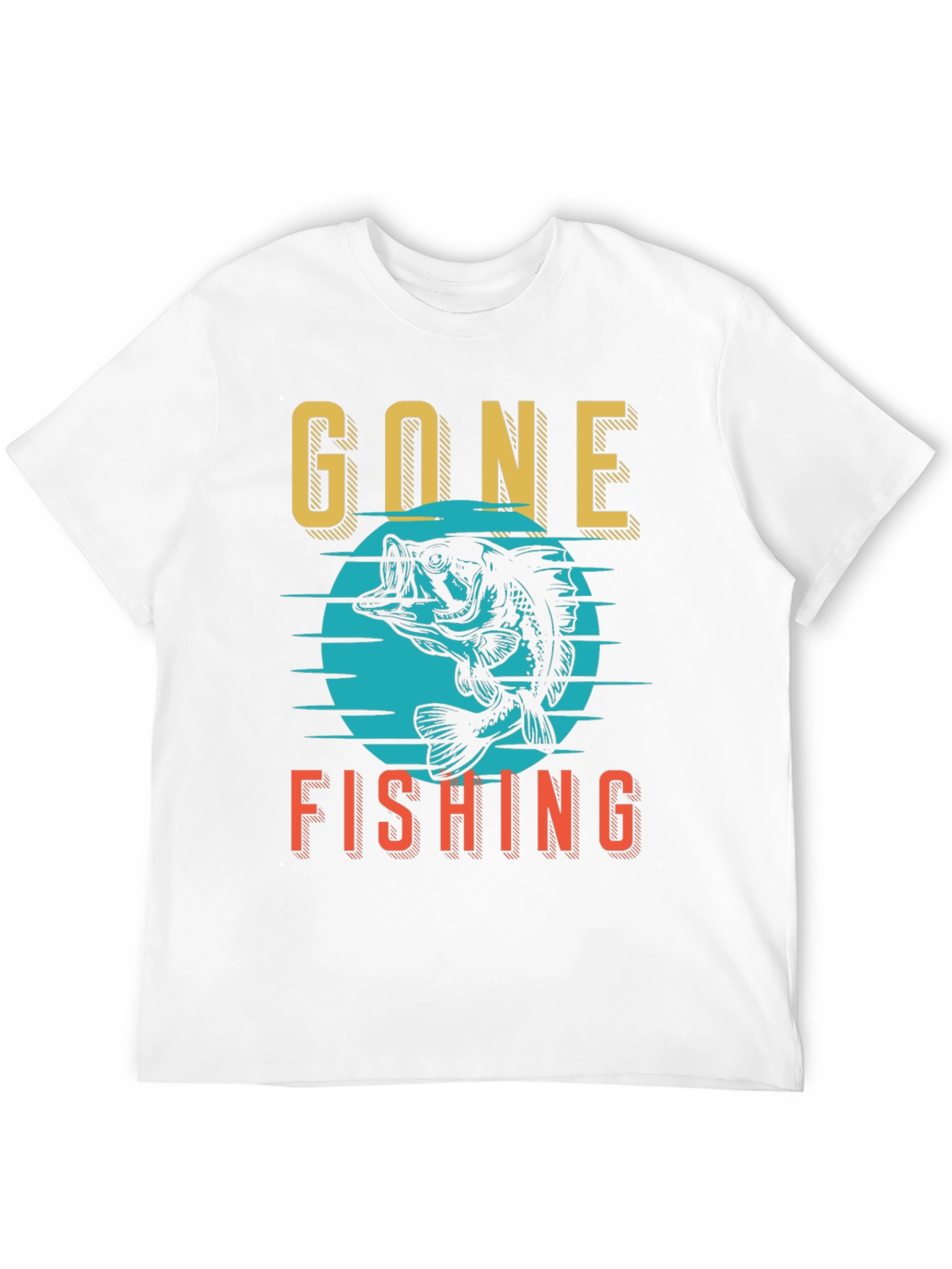 Gone Fishing Graphic Tee - Anglers Delight