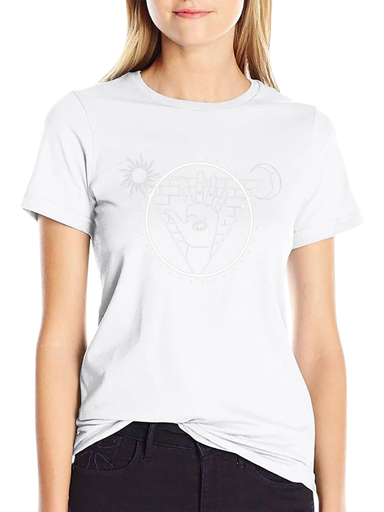 Mystic Eye Graphic Black T-Shirt