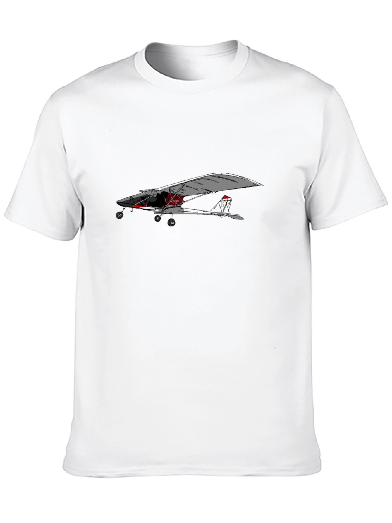 Black Airplane Graphic Tee