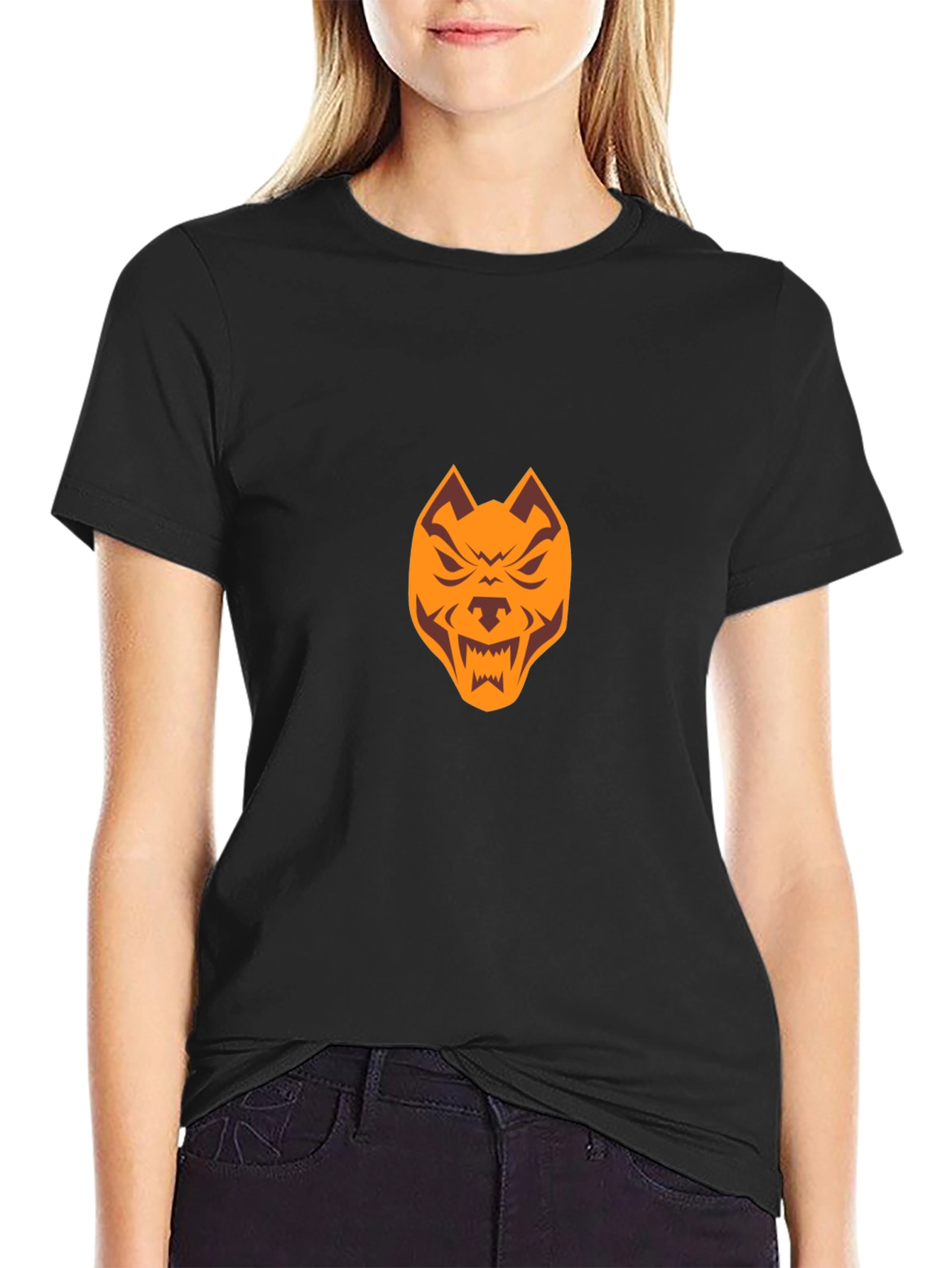 Mens Black Pitbull Graphic Tee
