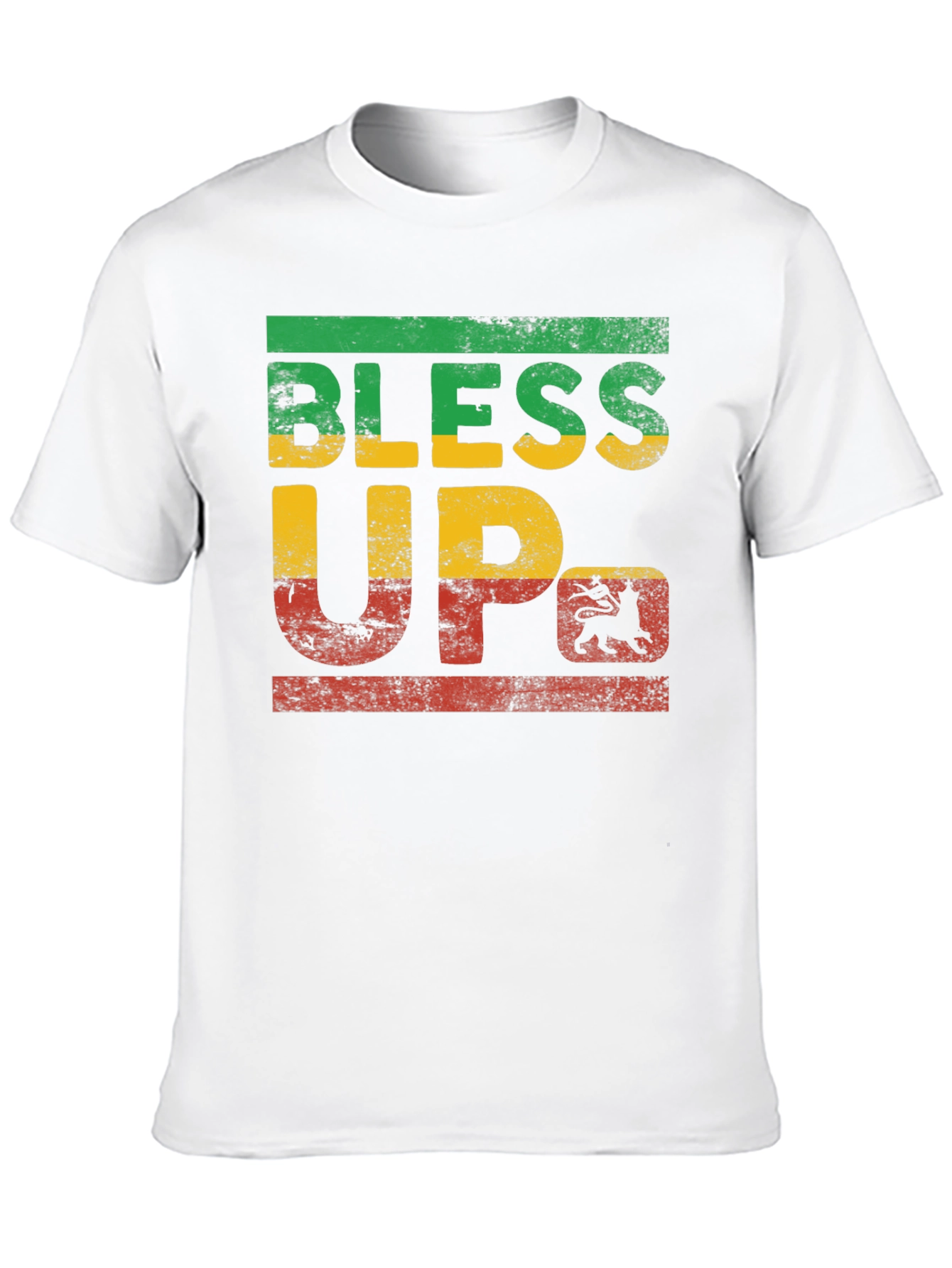 Bless Up Rasta T-Shirt - Reggae Style