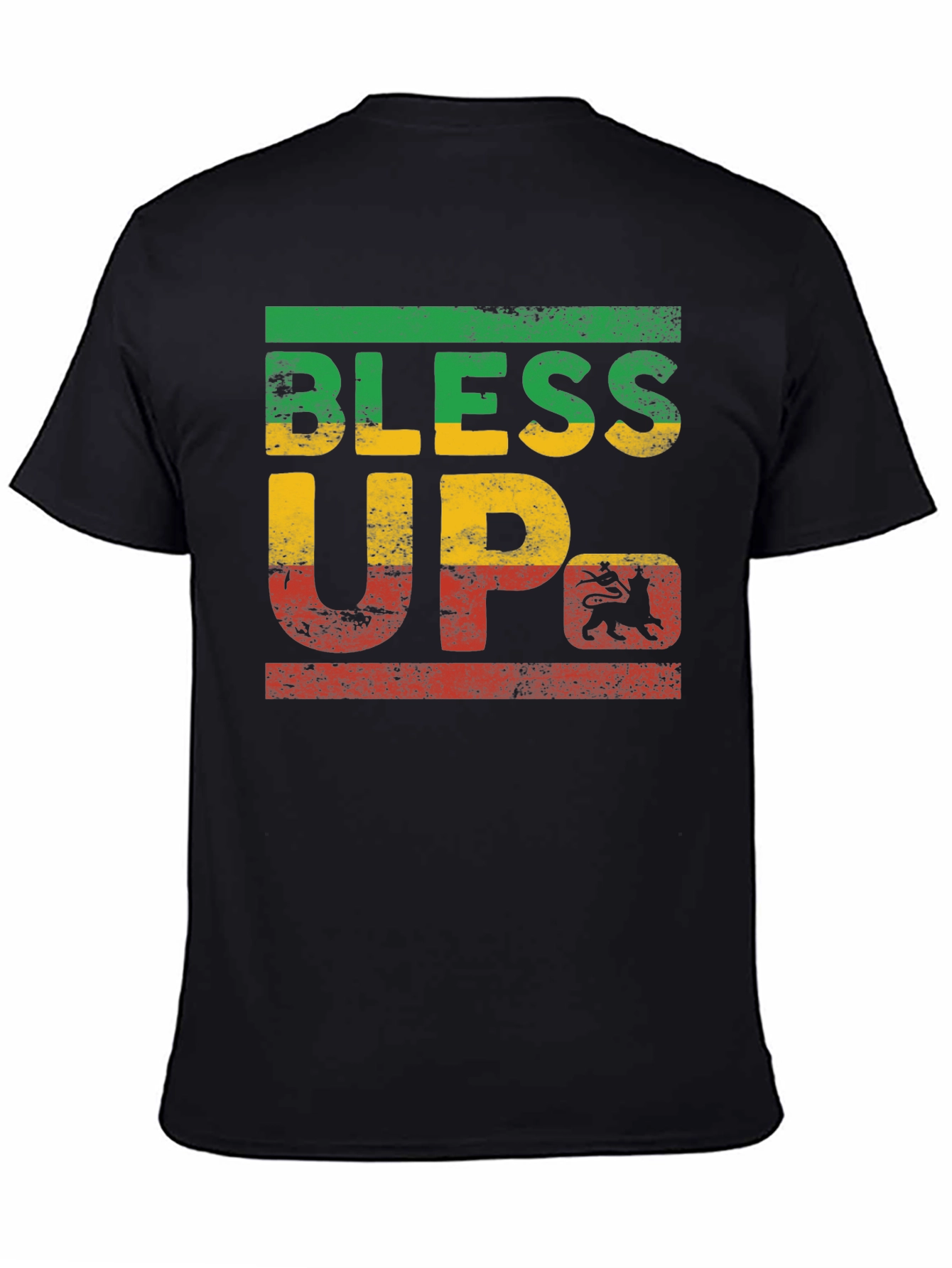 Bless Up Rasta T-Shirt - Reggae Style