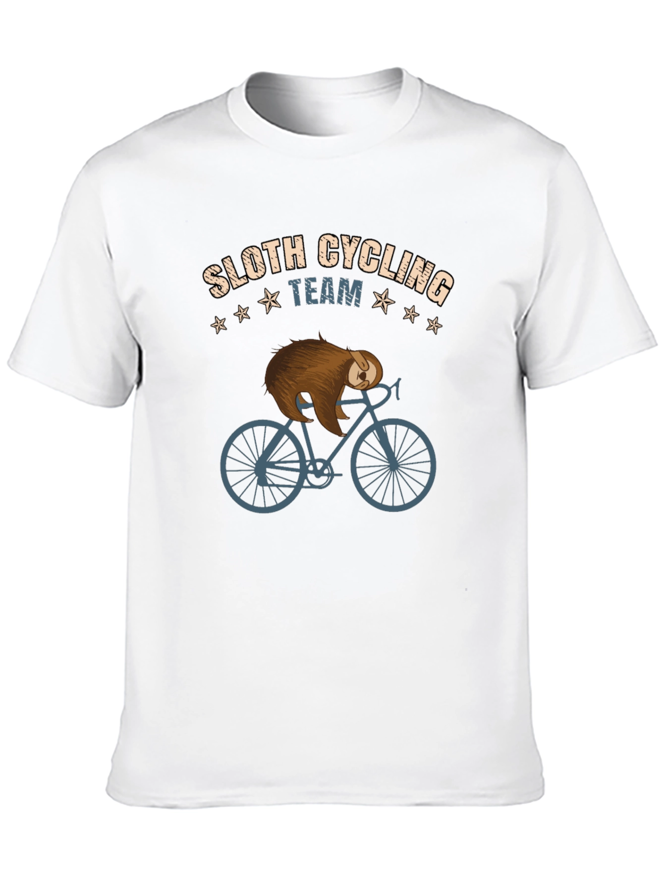 Sloth Cycling Team Graphic T-Shirt