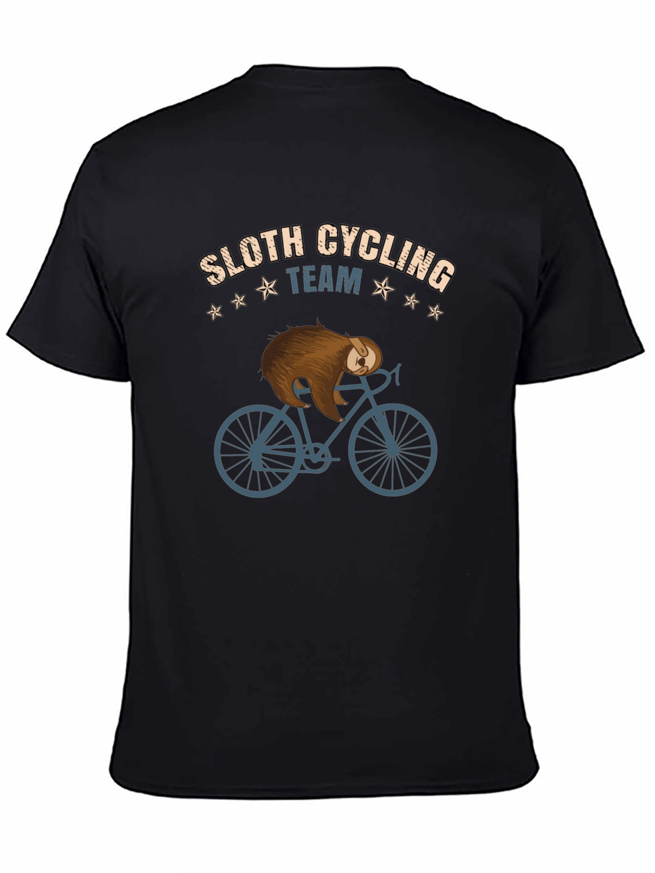 Sloth Cycling Team Graphic T-Shirt