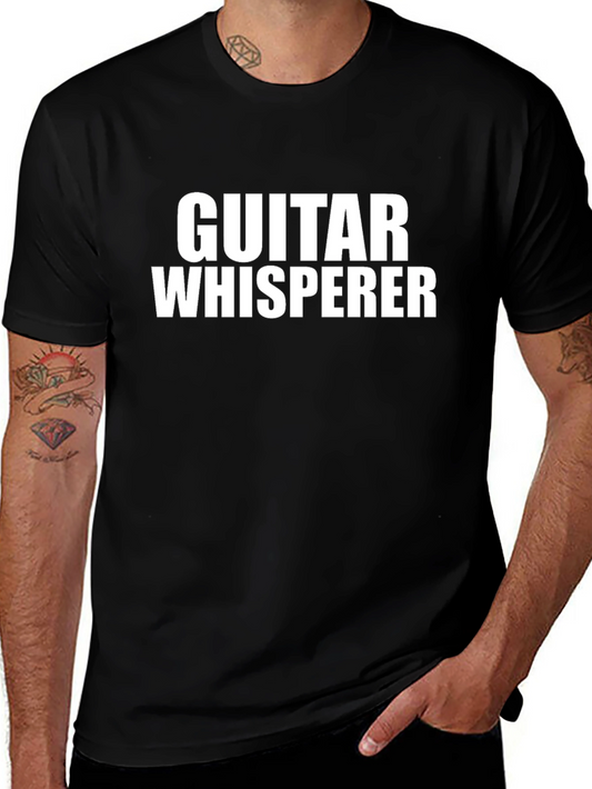 Guitar Whisperer Graphic Tee - Musician T-Shirt