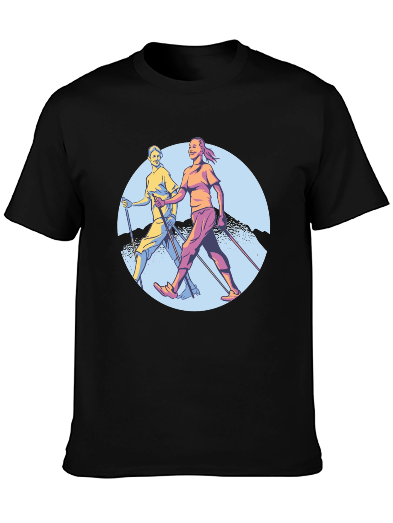 Nordic Walking Graphic Tee