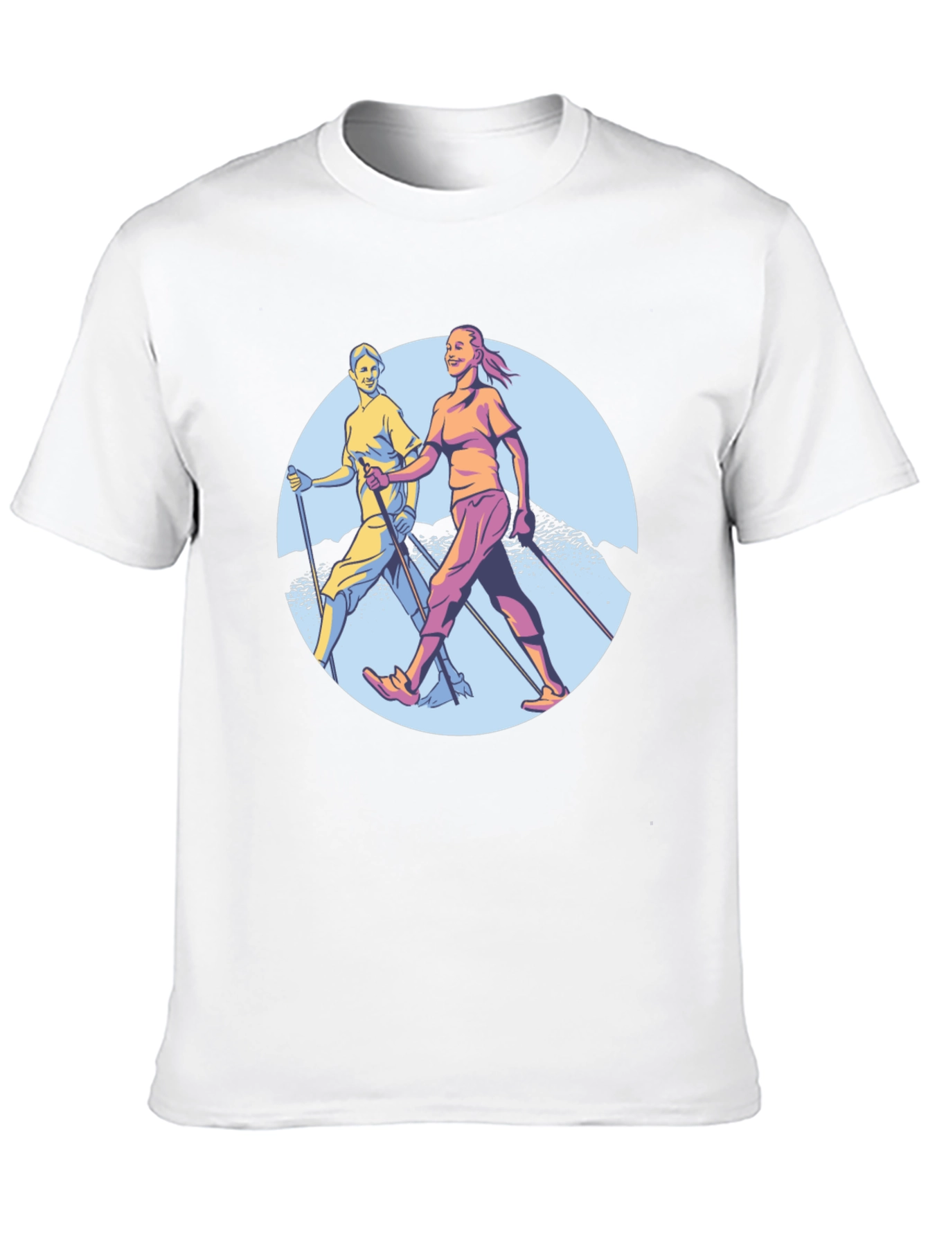 Nordic Walking Graphic Tee