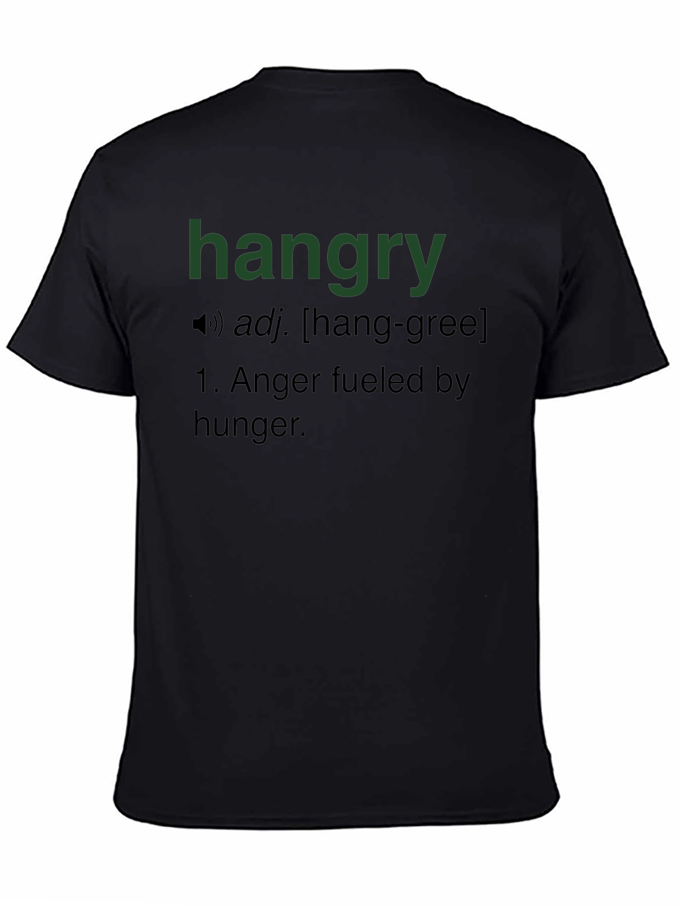 Hangry Definition T-Shirt - Funny Foodie Tee