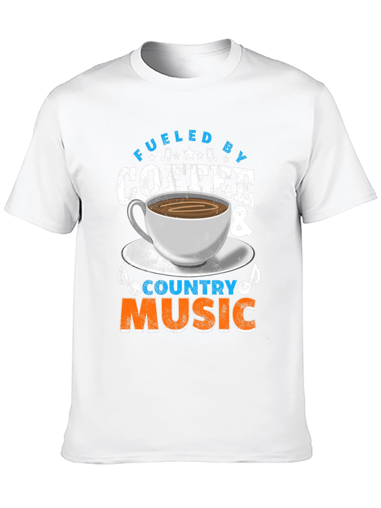Fueled By Coffee & Country Music T-Shirt