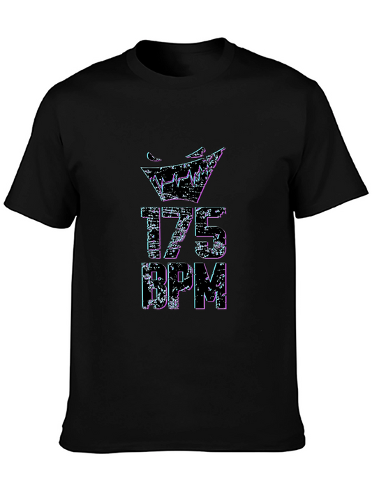 175 BPM Graphic T-Shirt - Rave EDM Music Tee