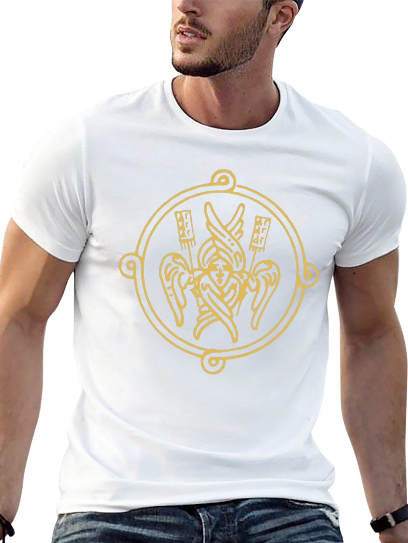 Ancient Design Black T-Shirt