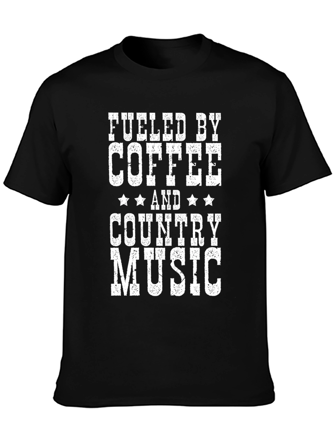 Fueled By Coffee and Country Music T-Shirt
