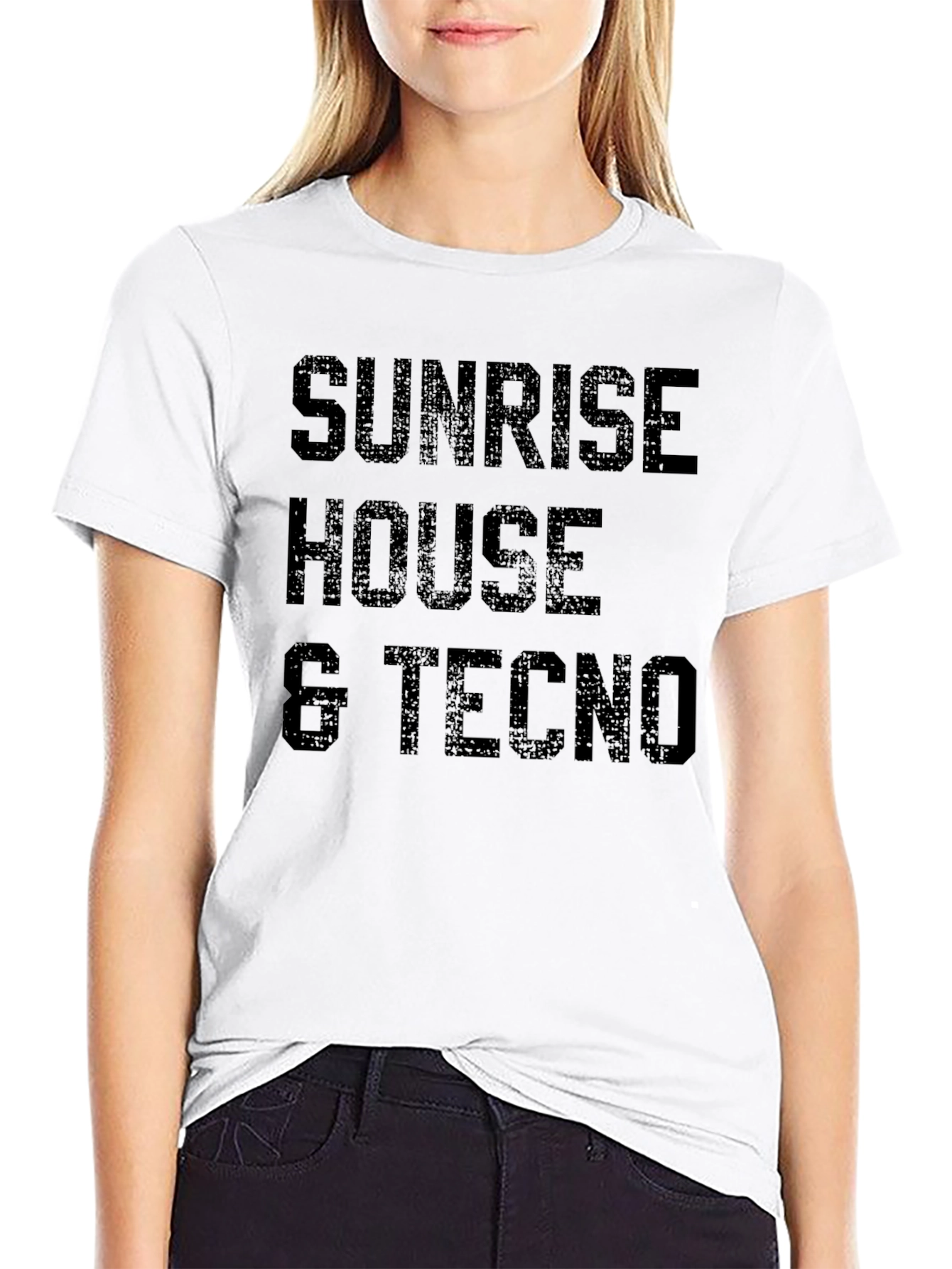 Sunrise House & Techno Graphic Tee