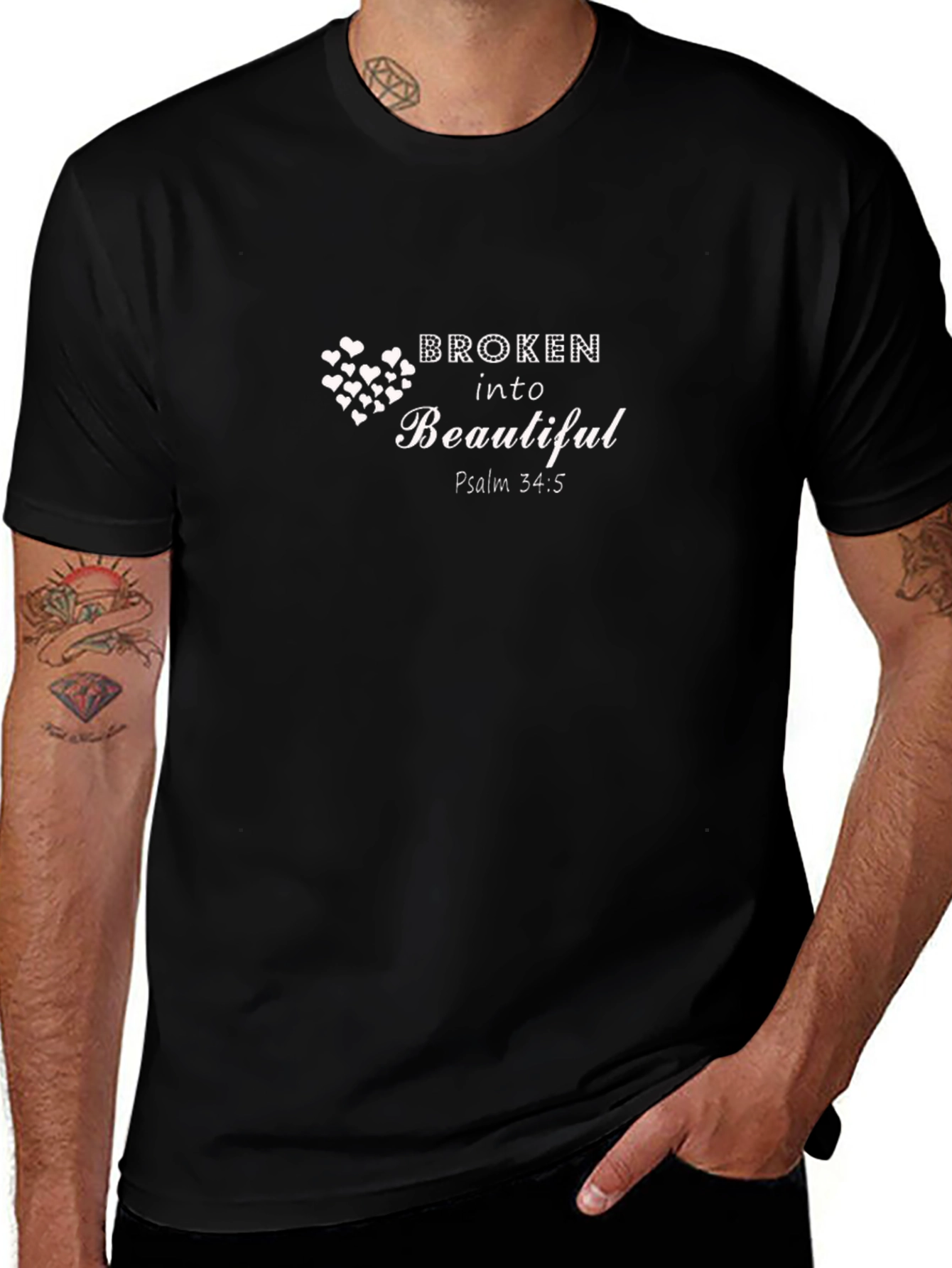 Broken Into Beautiful Psalm T-Shirt