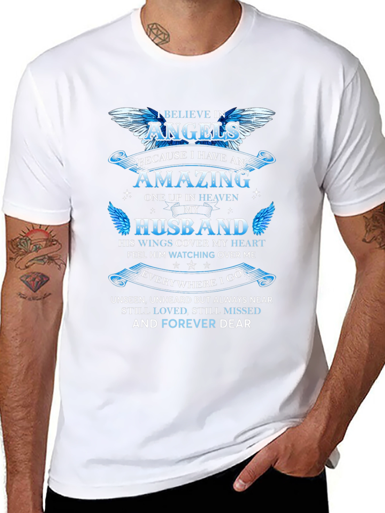 In Memory of Husband T-Shirt