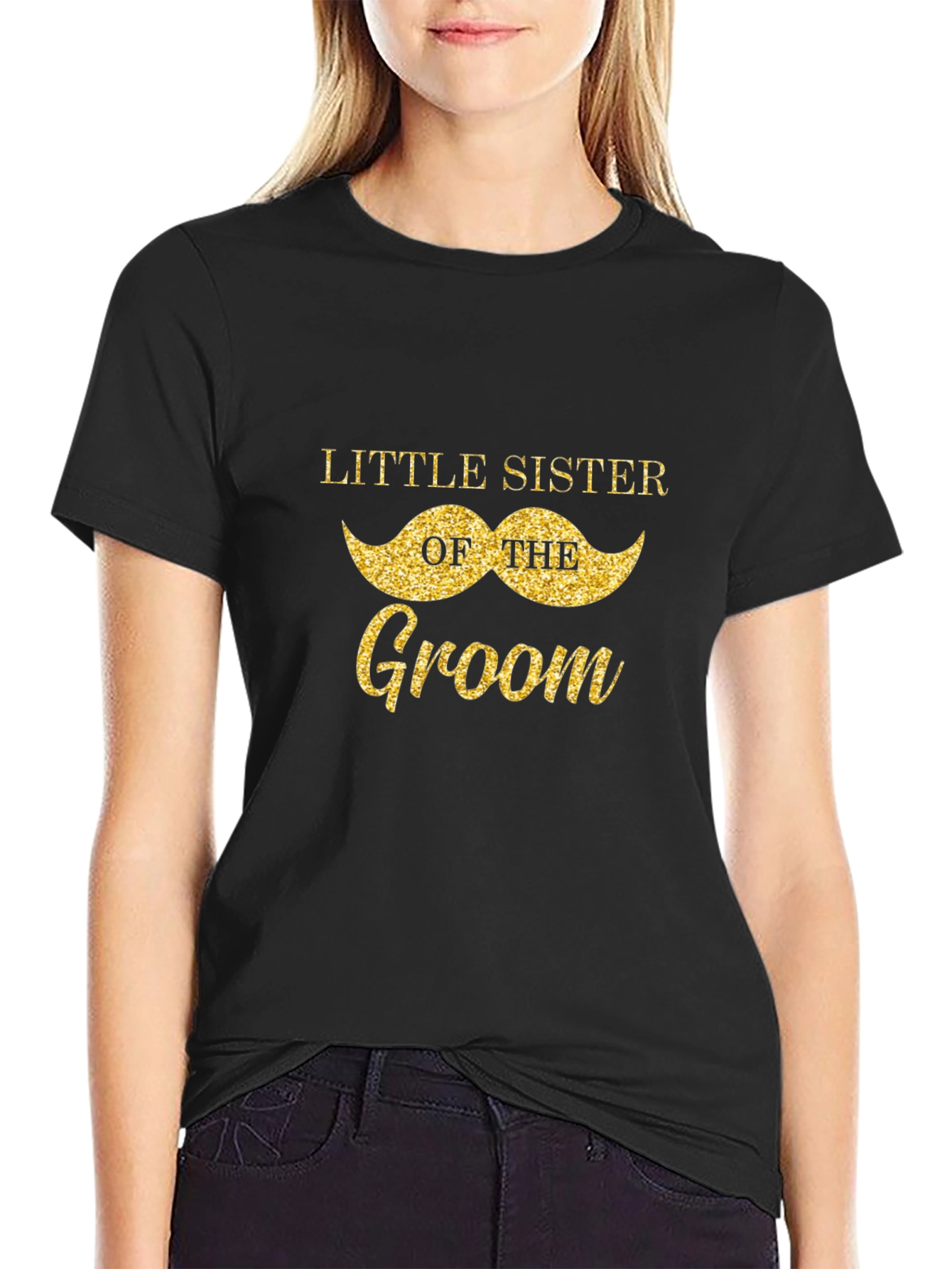 Little Sister of the Groom T-Shirt