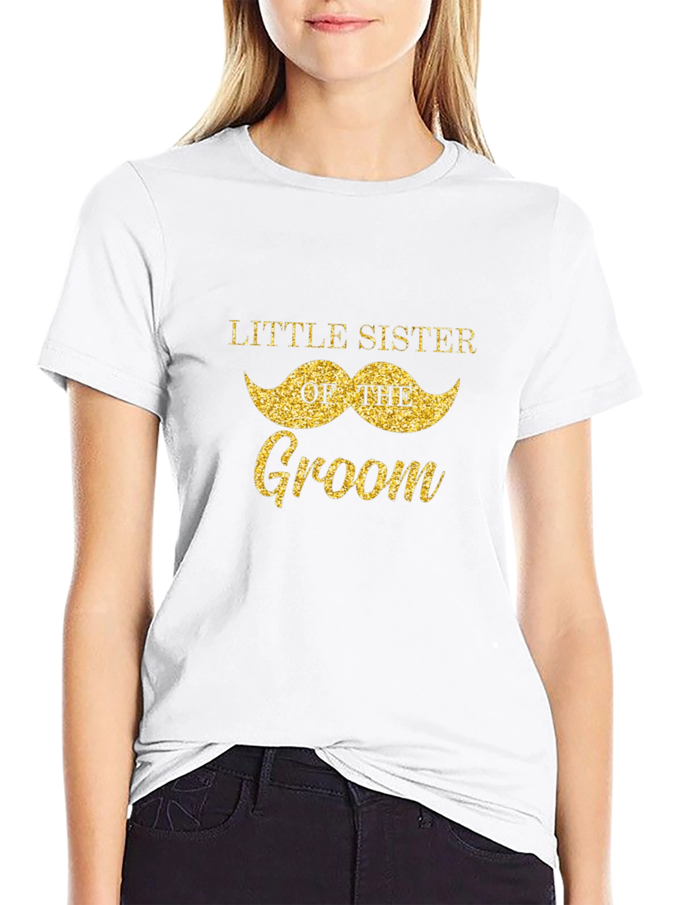 Little Sister of the Groom T-Shirt