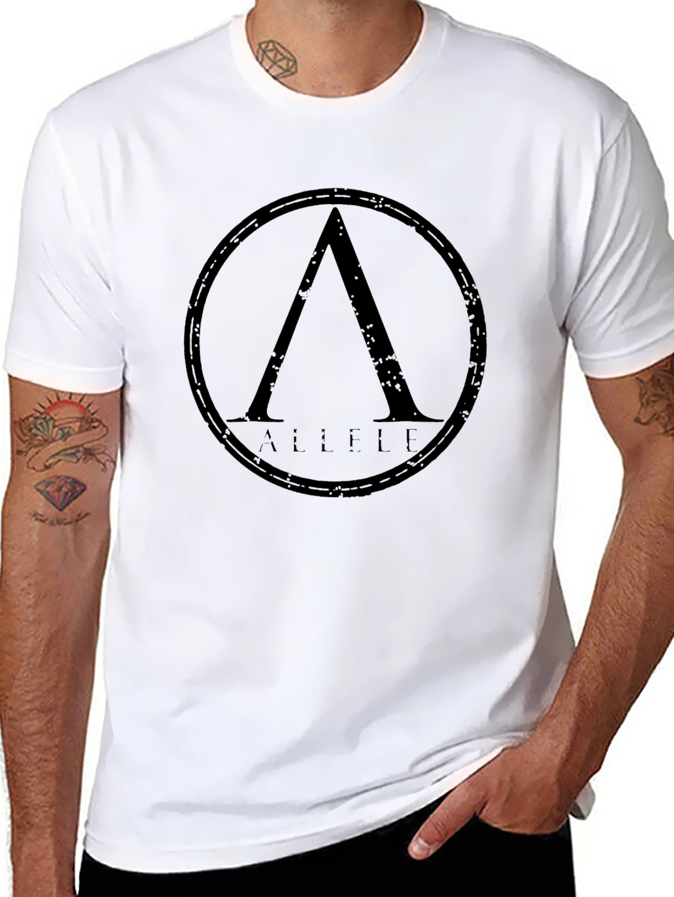 Spartan Logo Black T-Shirt - Classic Design