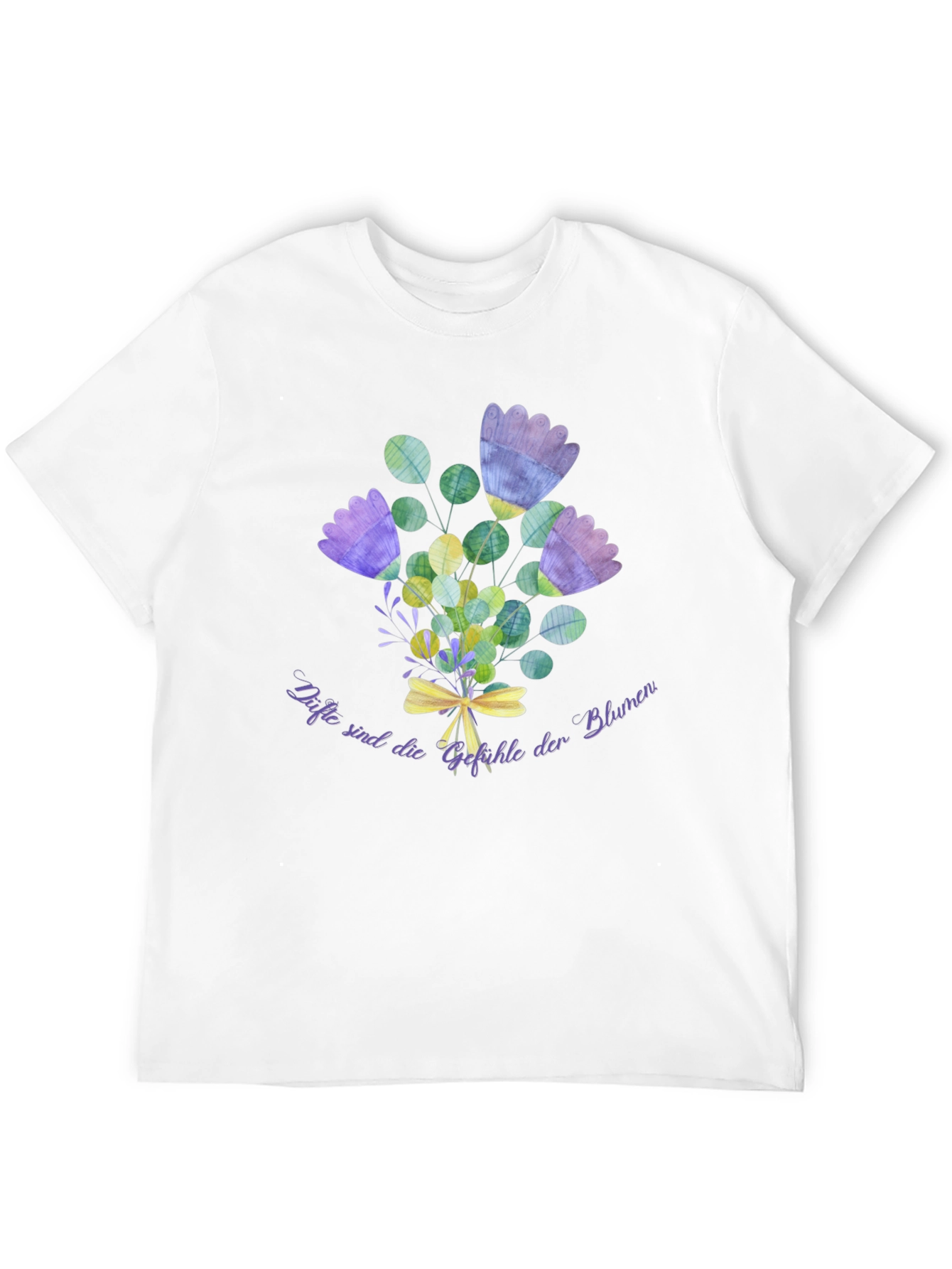 Floral Bouquet T-Shirt - Black