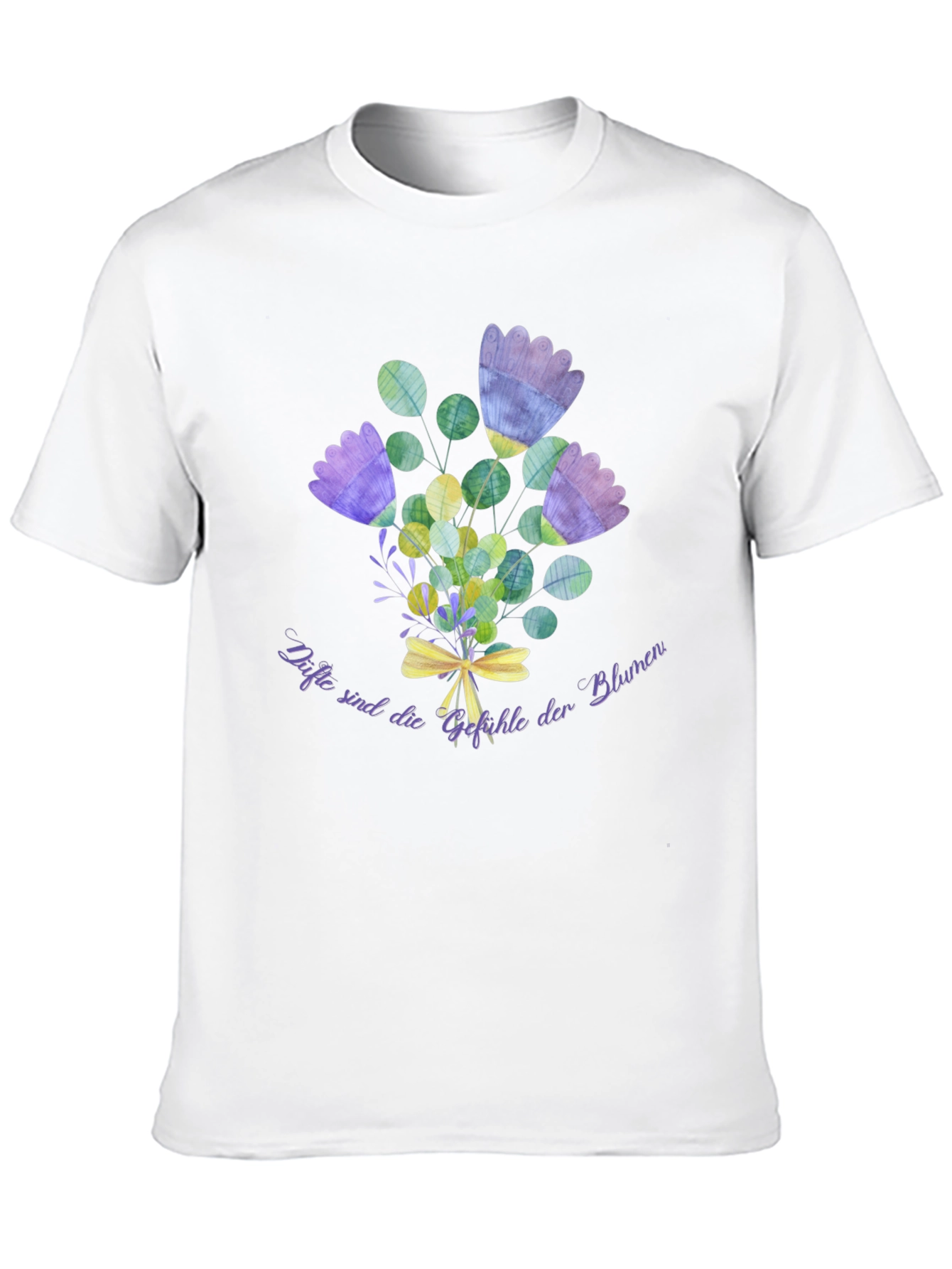 Floral Bouquet T-Shirt - Black