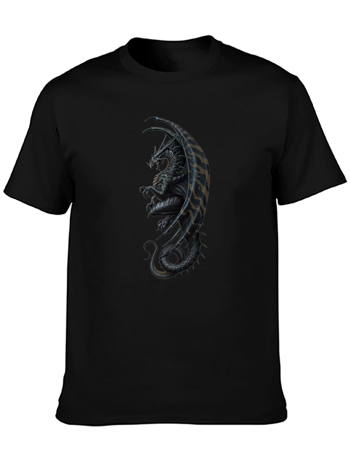Dragon Graphic Black T-Shirt
