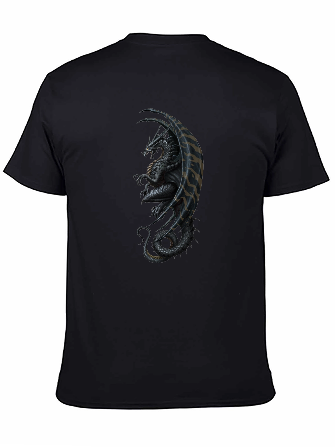 Dragon Graphic Black T-Shirt