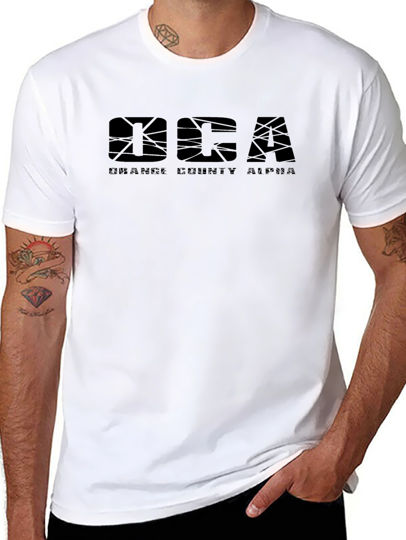 Orange County Alpha T-Shirt - Black