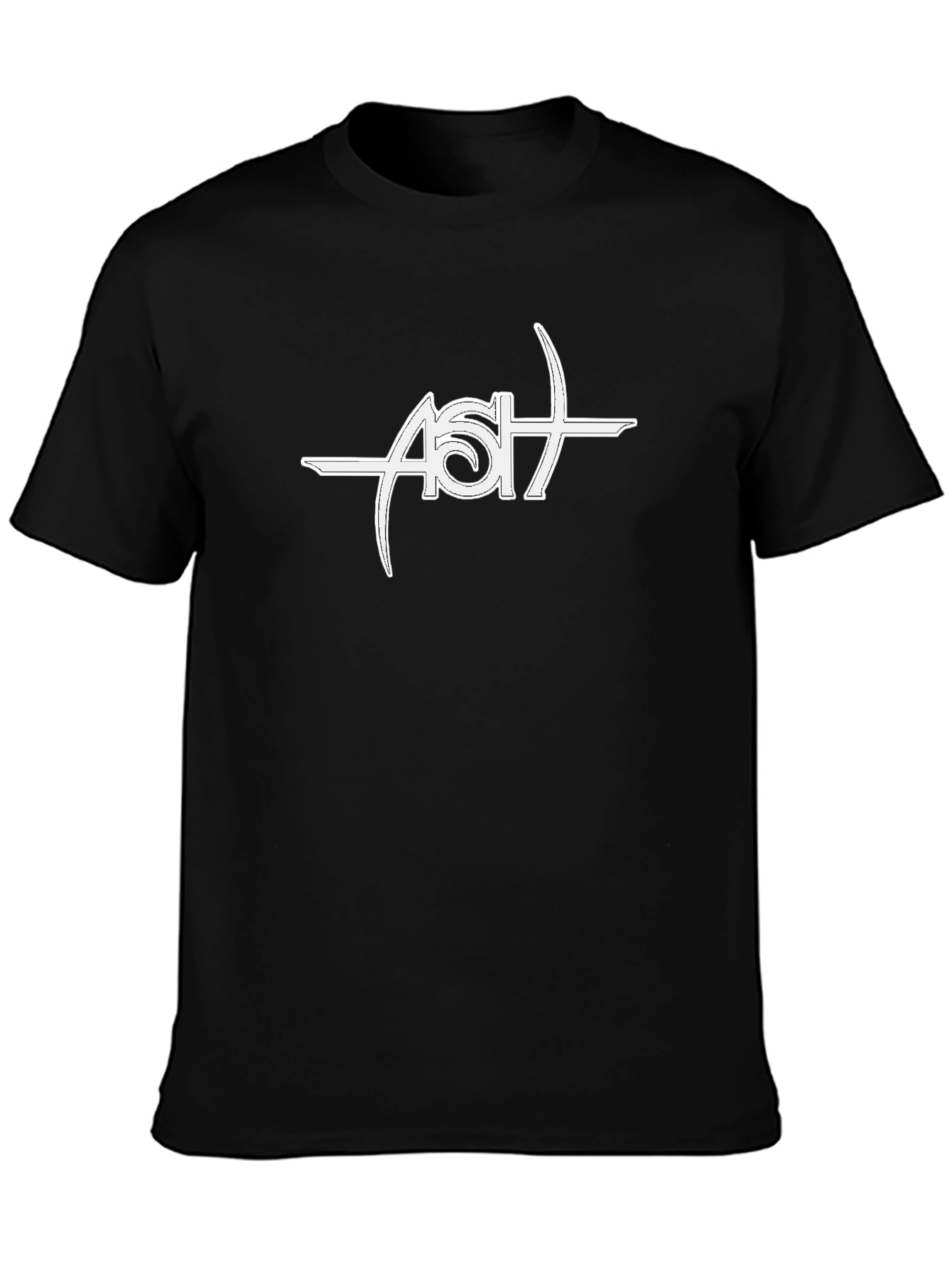 ASH Band Logo Black T-Shirt