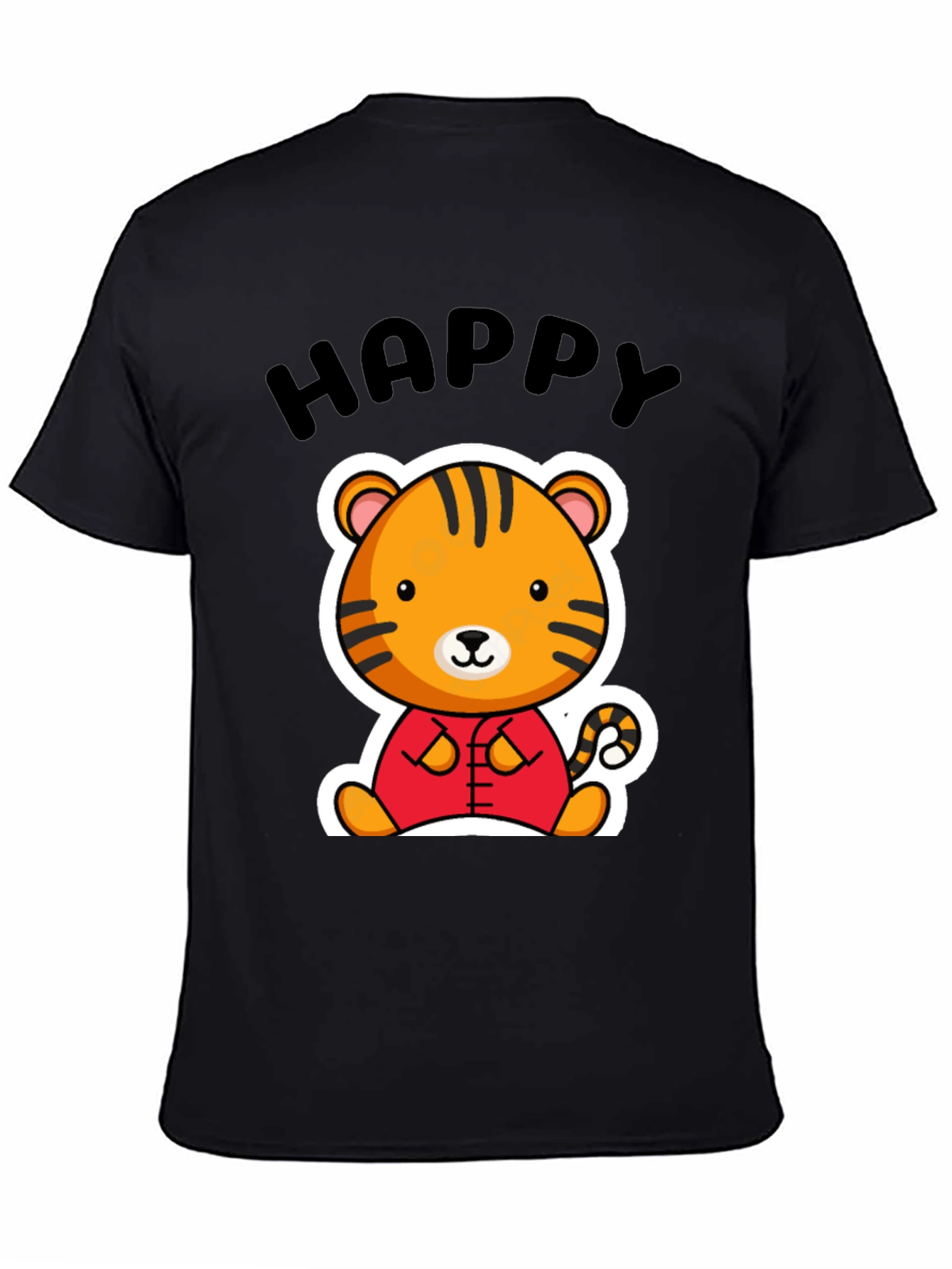 Happy Tiger Graphic Tee