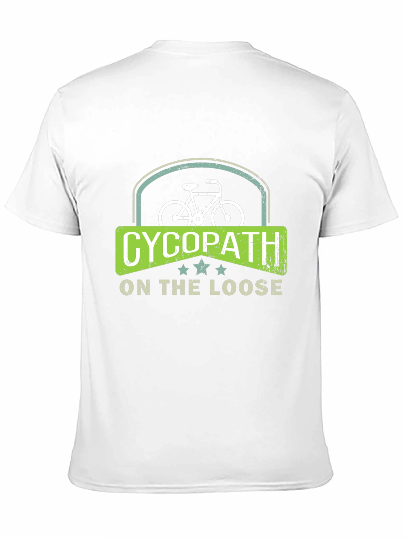 Cycopath On The Loose Black T-Shirt