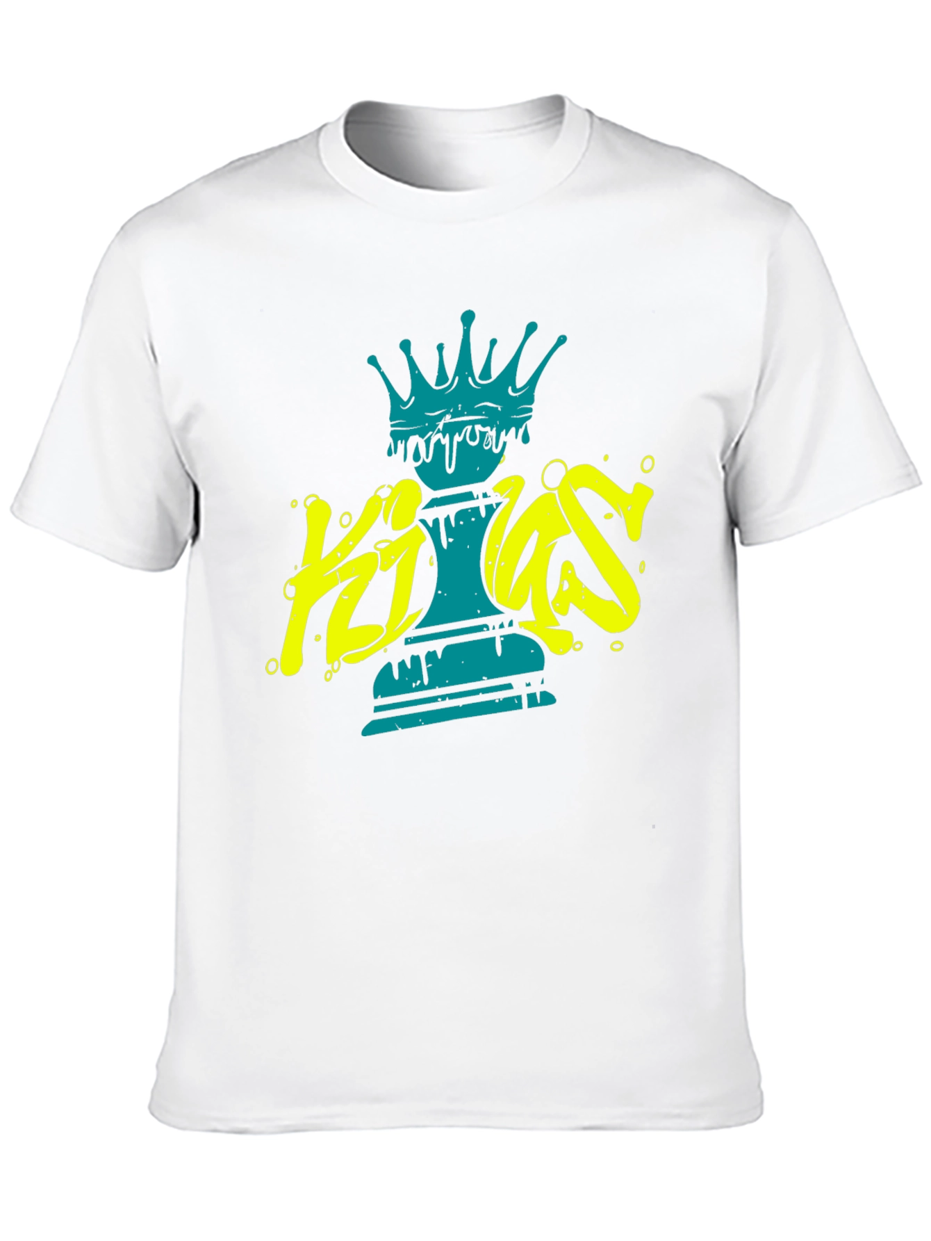 Kings Chess Piece Graphic Tee - Black