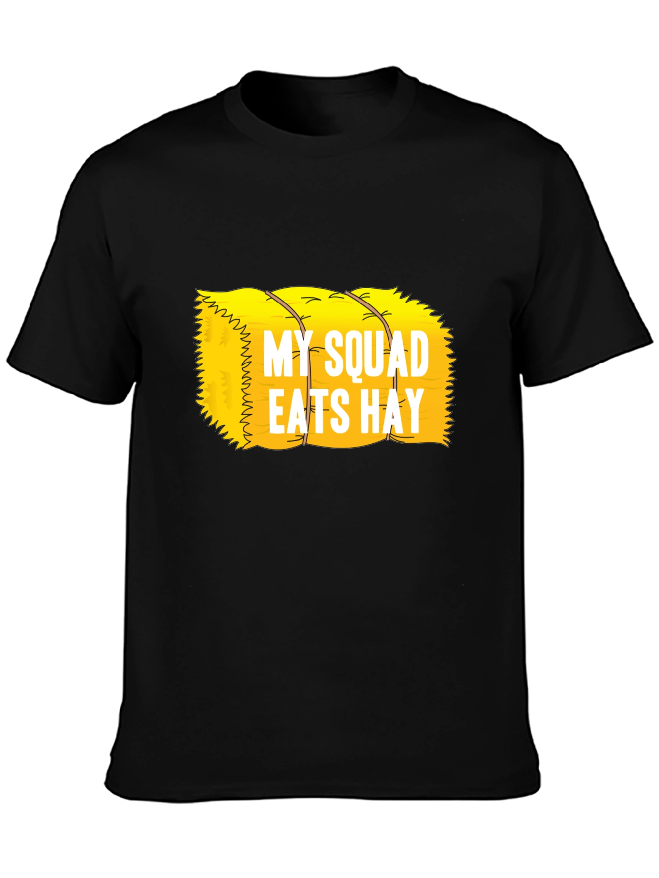 My Squad Eats Hay T-Shirt Funny Farm Tee