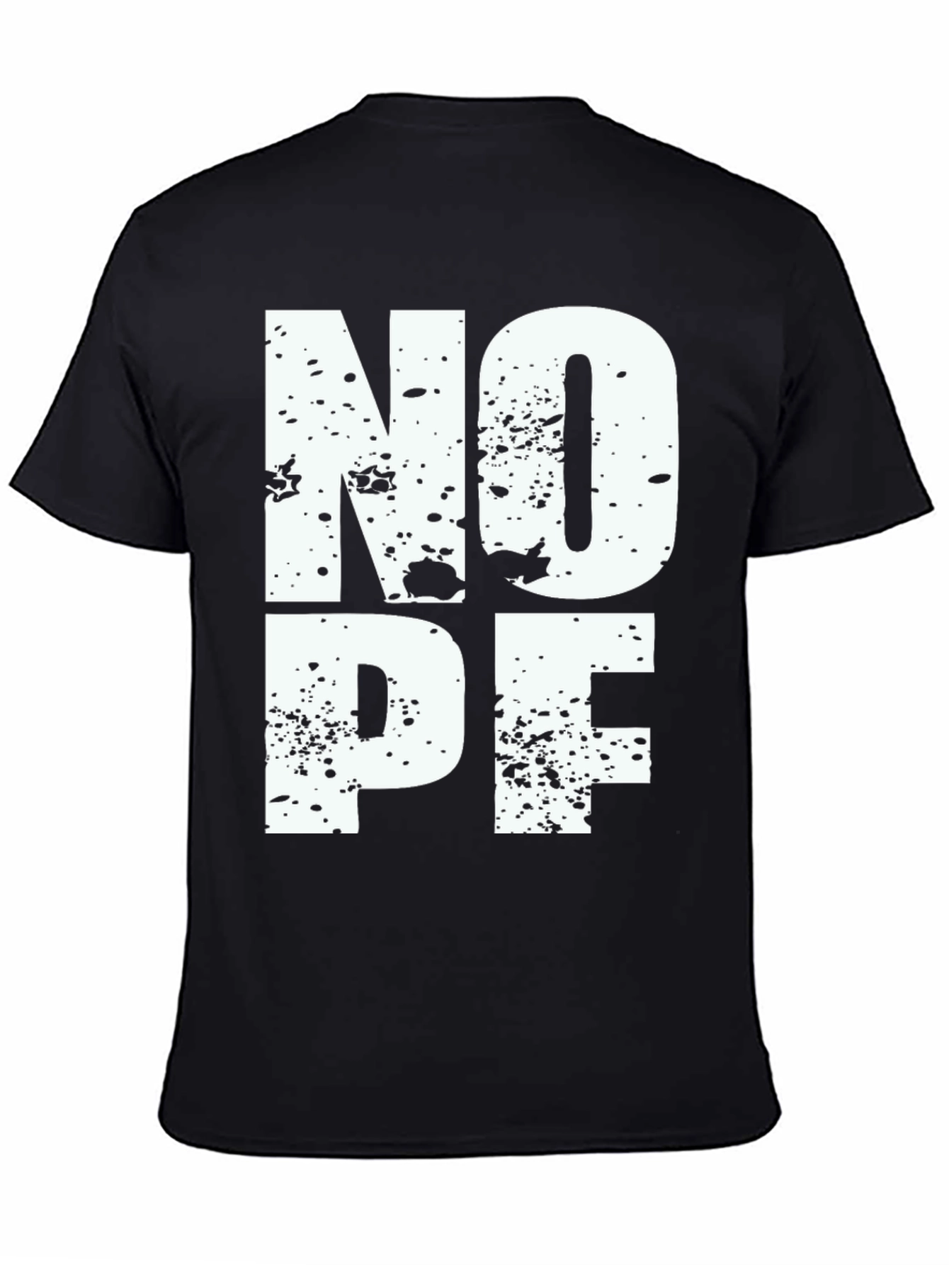 Nope T-Shirt Black Graphic Tee