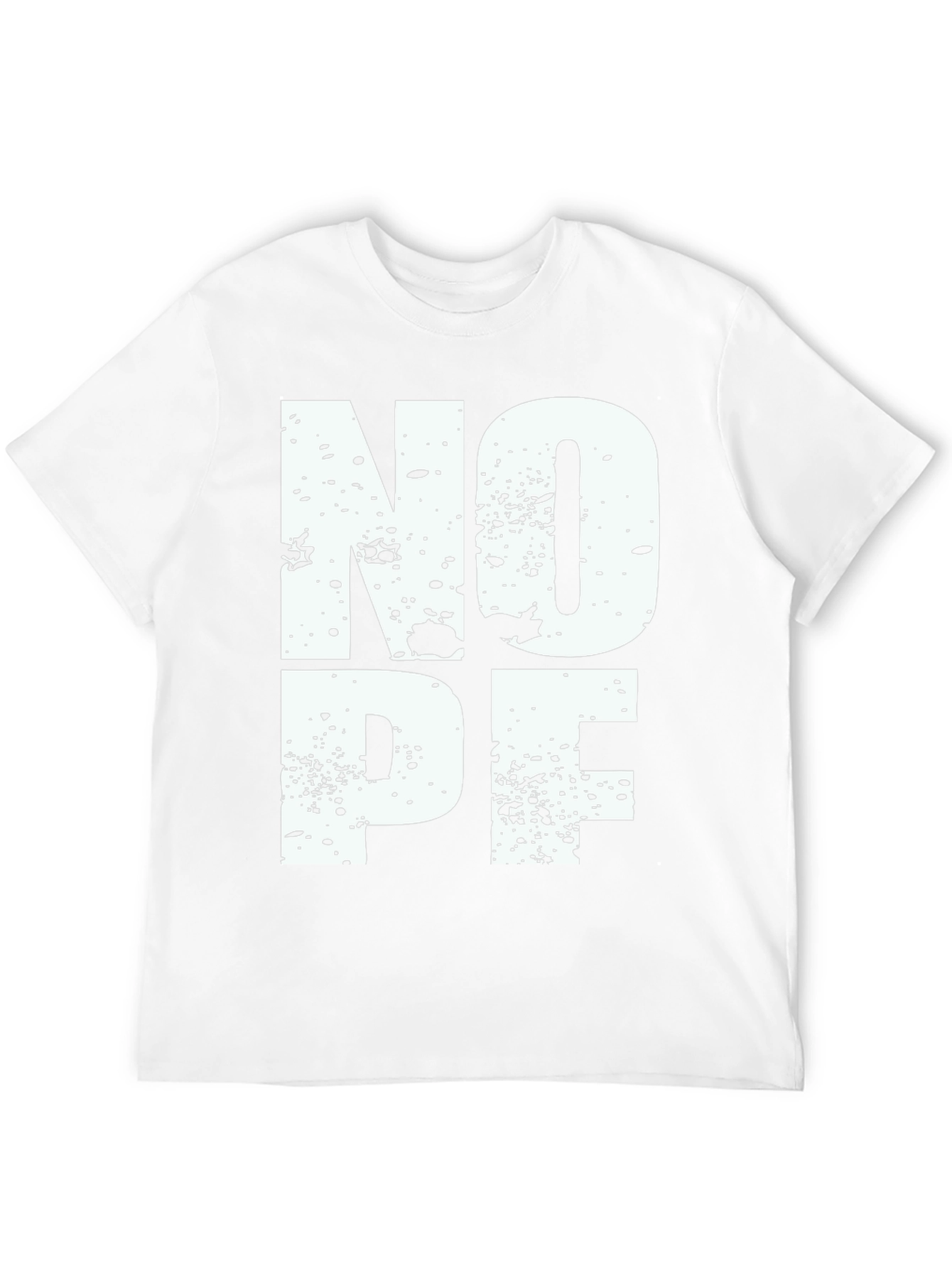 Nope T-Shirt Black Graphic Tee