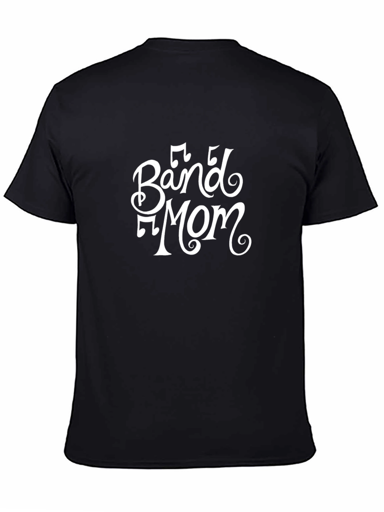 Band Mom Black T-Shirt - Music Lover Tee