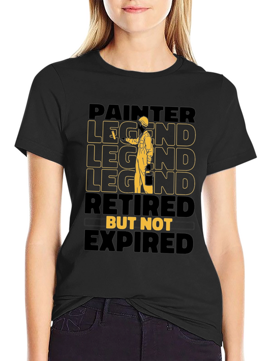 Painter Legend Retired Mens T-Shirt