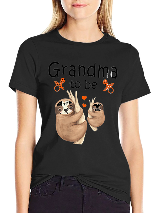 Grandma To Be Sloth T-Shirt