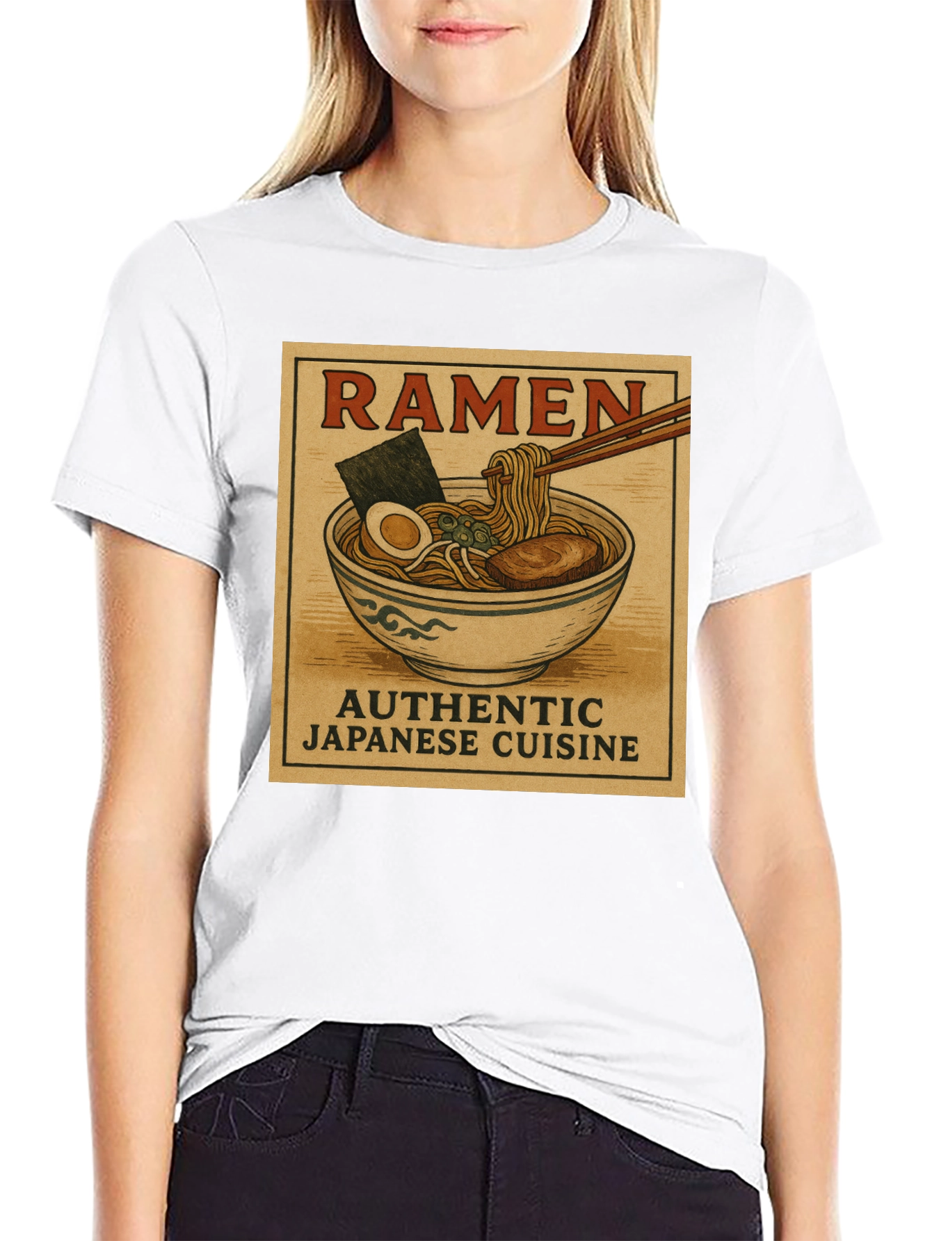 Ramen Authentic Japanese Cuisine T-Shirt