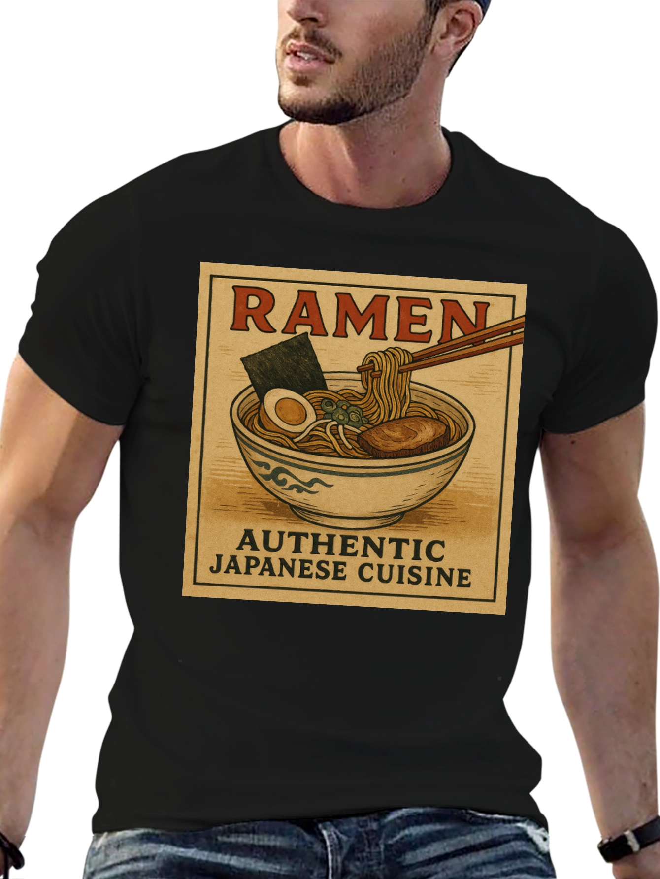 Ramen Authentic Japanese Cuisine T-Shirt