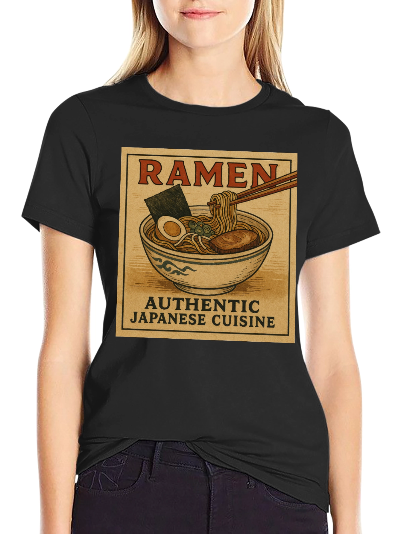 Ramen Authentic Japanese Cuisine T-Shirt