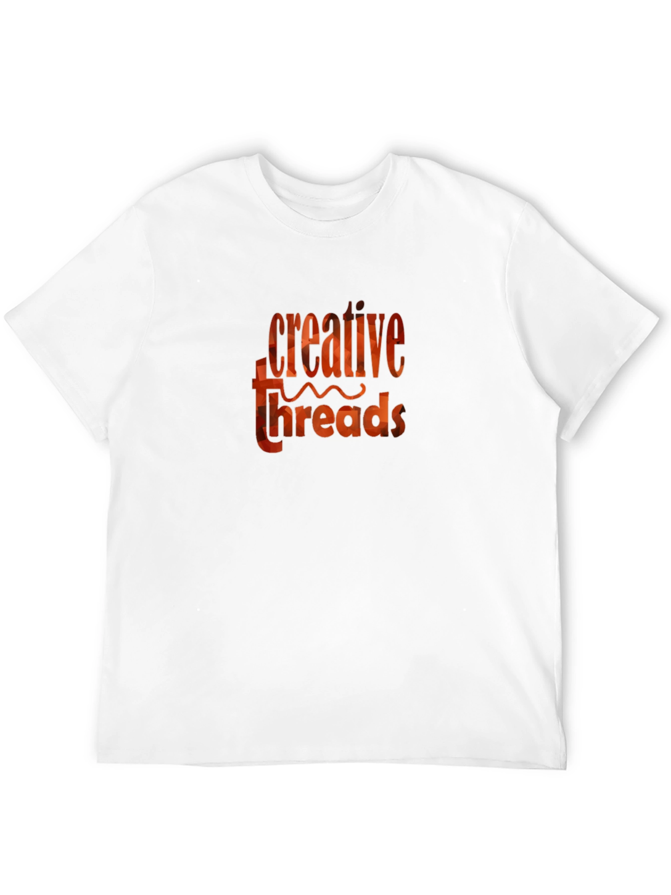 Creative Threads Graphic Tee - Stylish Black T-Shirt