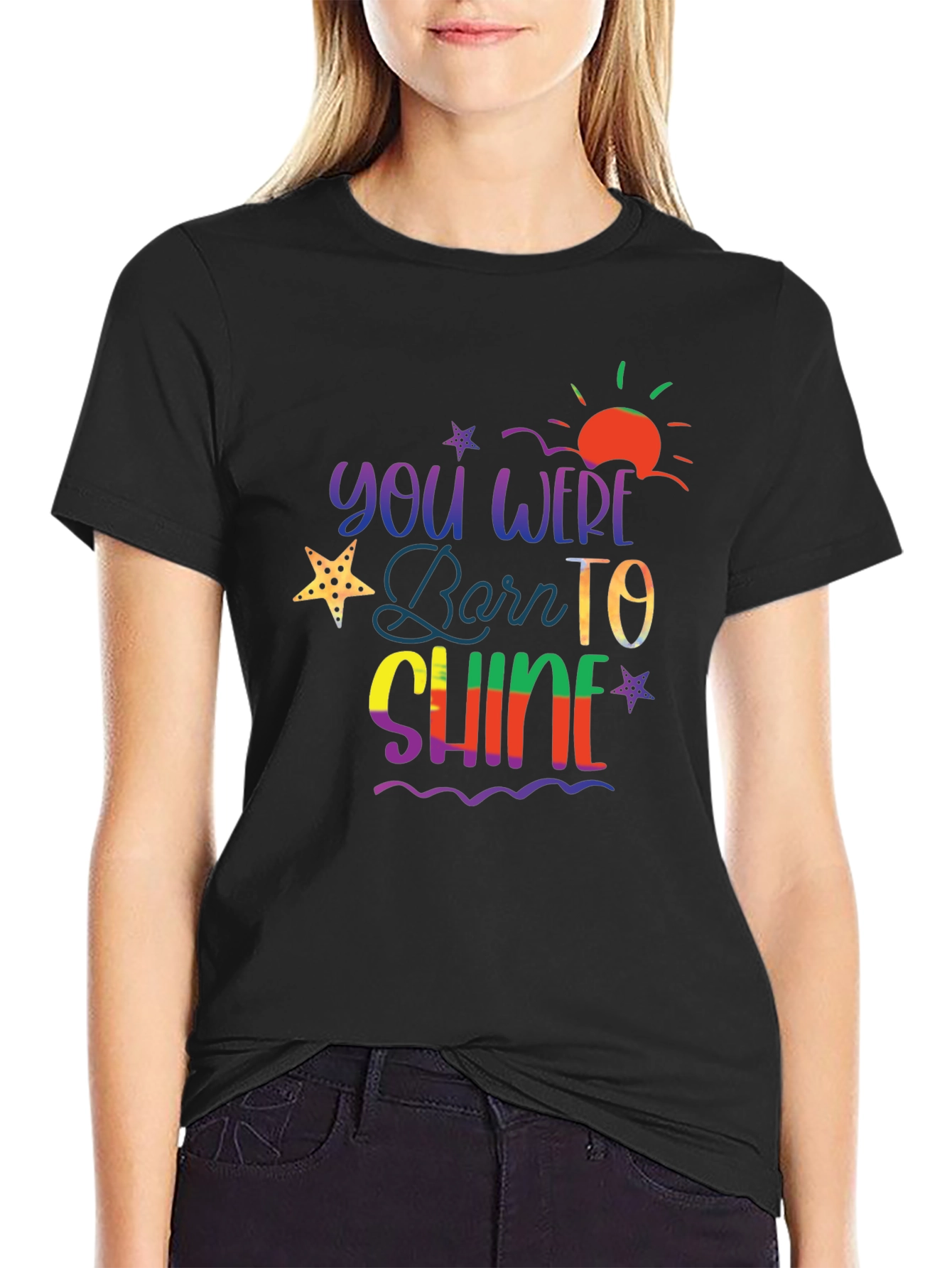 Born to Shine Graphic T-Shirt