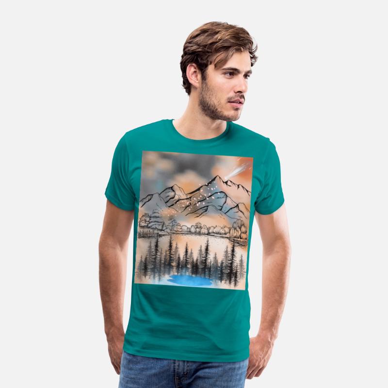 "Autumn landscape Serenity"