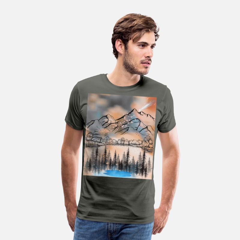 "Autumn landscape Serenity"