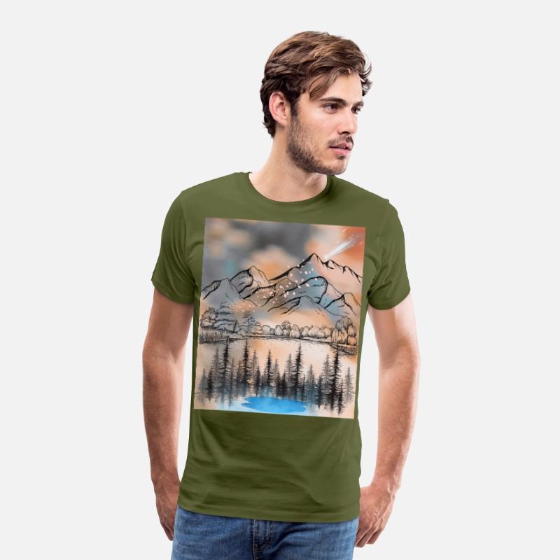 "Autumn landscape Serenity"