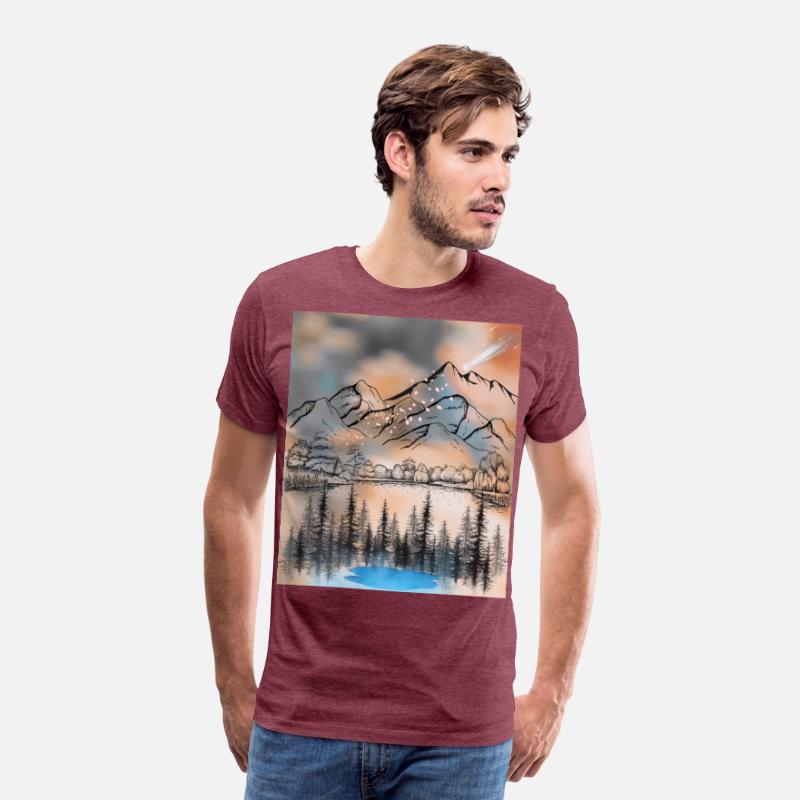 "Autumn landscape Serenity"