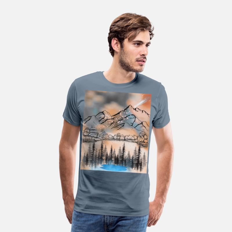 "Autumn landscape Serenity"